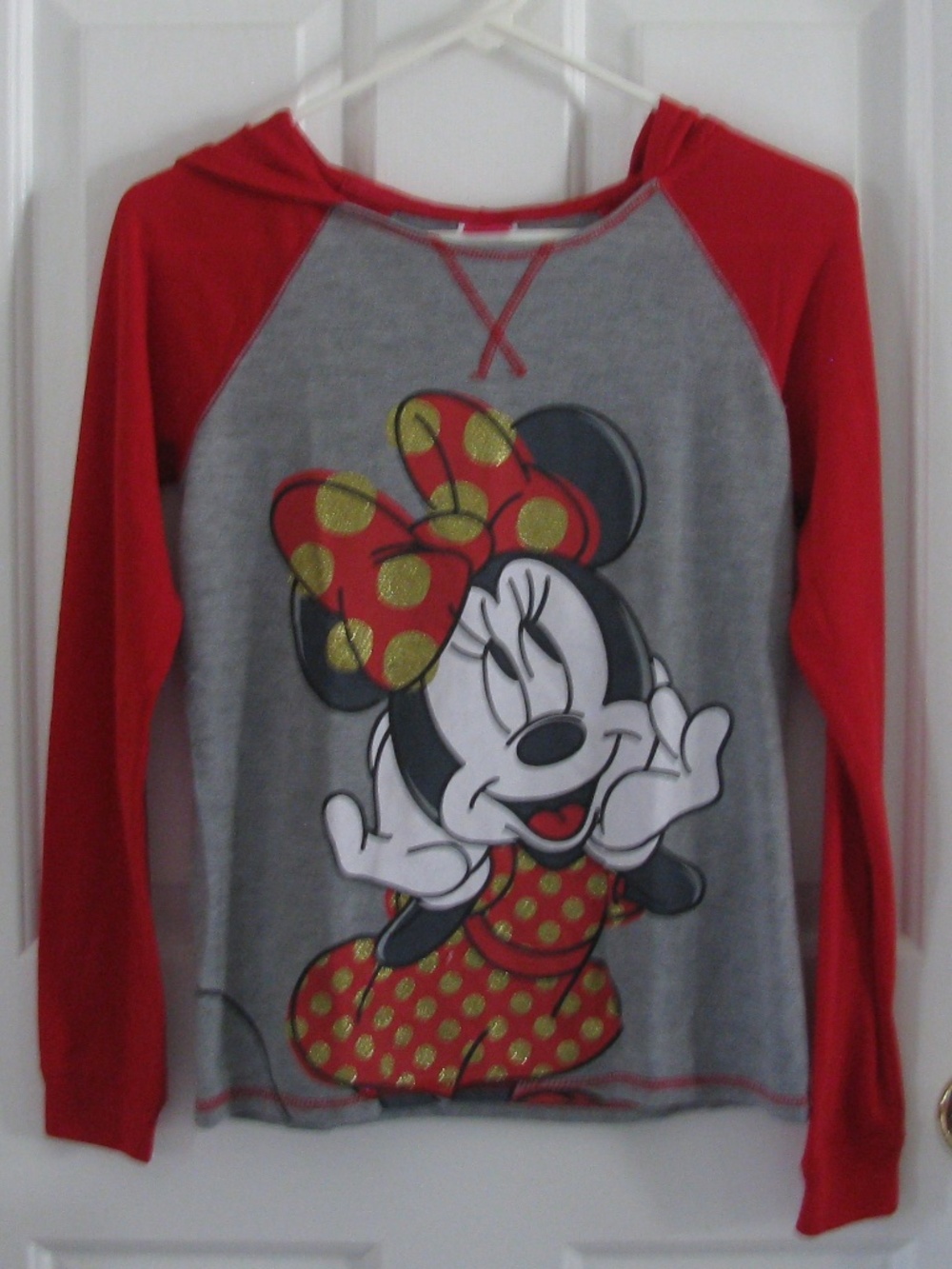 Disney Minnie Mouse long Sleeve With Hood